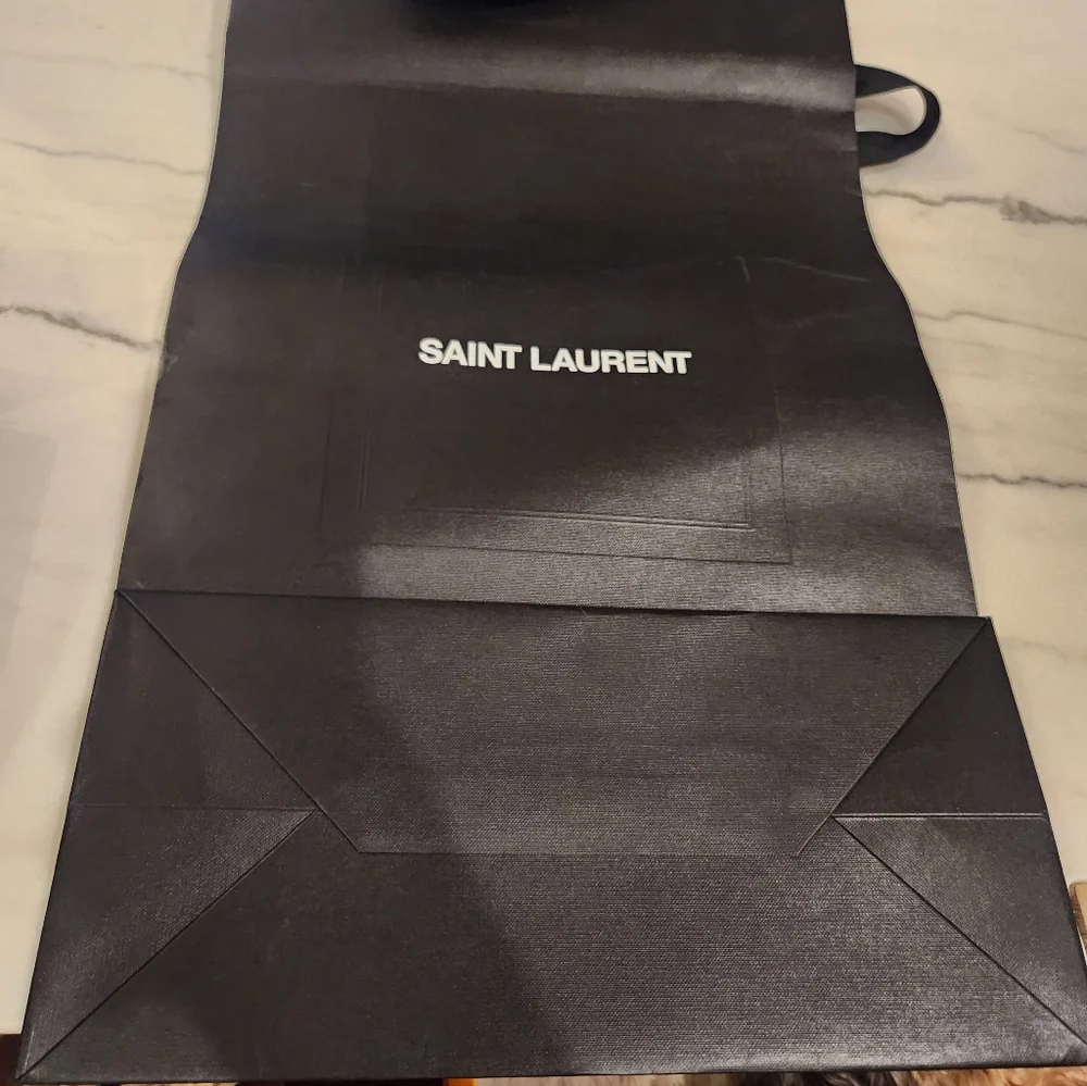 Saint Laurent Black Branded Bag